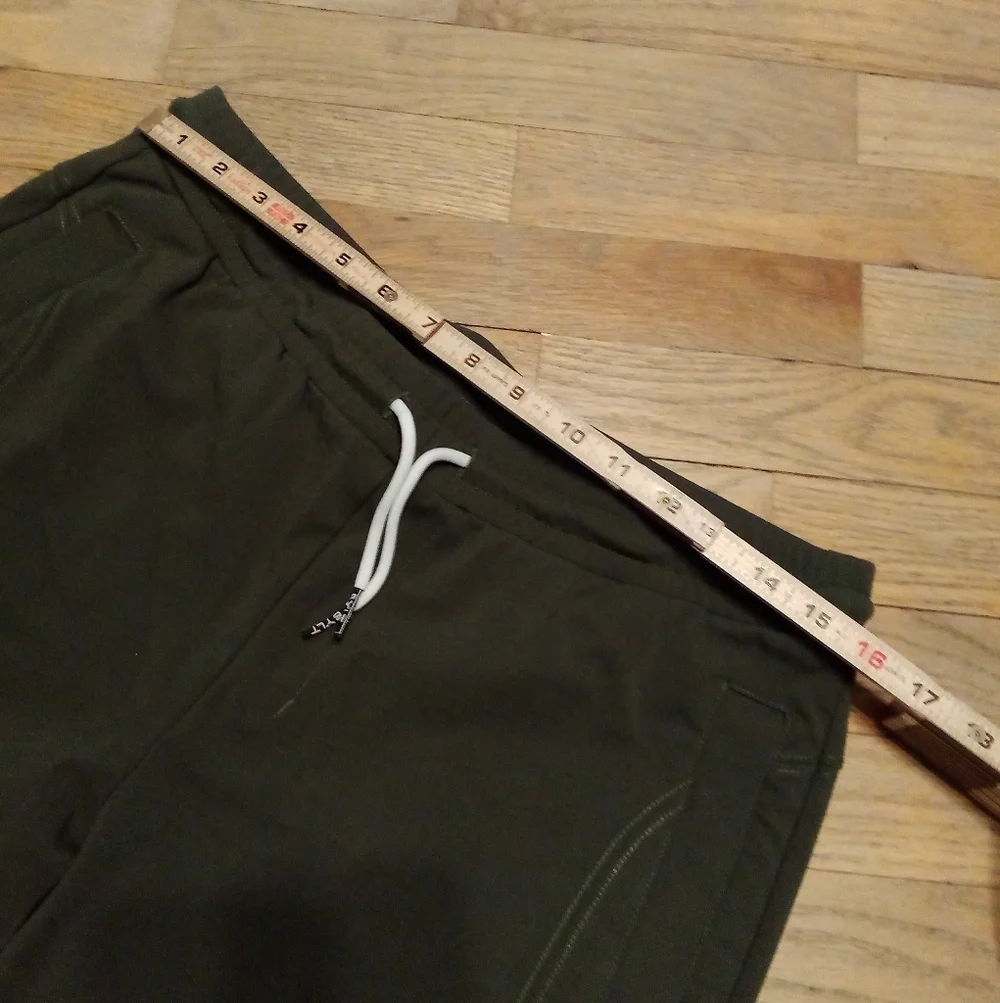 BYLT Premium Basics Jogger Shorts Pull On Drawstring Men's Large